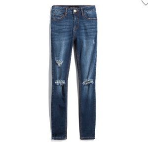Prosperity Distressed Skinny Jean with Stretch